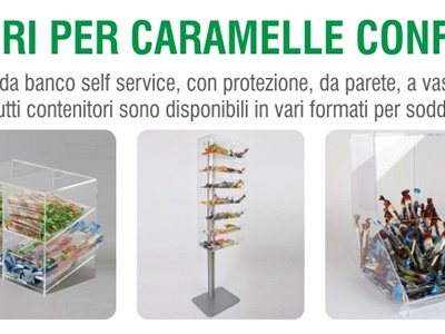 ESPOSITORI PER CARAMELLE CONFEZIONATE